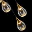 Delight Collection MD24001004-12A gold/clear Подвесной светильник, изображение 2