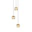 Delight Collection MD22001052-3A gold Подвесной светильник