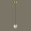Delight Collection MD24001033-1A gold/clear Подвесной светильник, изображение 2