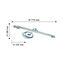 Favourite 2434-2W, настенный светильник, D200xW710xH120, 1xLEDx10W, 800LM, 4000K, IP44, included, изображение 2