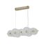 F-Promo 4605-5P, подвесная люстра, L800xW180xH225/1200, 10xLEDx2W, 1600LM, 3000K, included, изображение 2
