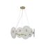 F-Promo 4605-8P, подвесная люстра, D520xH230/1200, 10xLEDx2W, 1600LM, 3000K, included, изображение 2