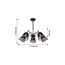 F-Promo 2197-5U, люстра, D660xH340/460, 5xE14x40W, excluded, изображение 2