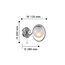 F-Promo 2349-1W, настенный светильник, D280xW120xH200, 1xE14x40W, excluded, switch, изображение 3