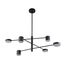 F-Promo 3094-6P, потолочная люстра, D900xH490/790, 3xLEDx5W + 3xLEDx7W, 1464LM, 4000K, included, изображение 2