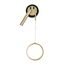 F-Promo 4174-2W, настенный светильник, D90xW230xH500, LEDx10W + 1xLEDx3W, 585LM, 4000K, included, switch