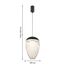 Favourite 4241-1P, подвес, D280xH580/1800, LEDx7W, 650LM, 4000K, included, изображение 3