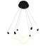 F-Promo 4468-3P, подвесная люстра, D520xH1000/1800, LEDx22W, 1880LM, 3000-6500K, included, remote control