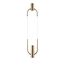 Favourite 4192-1P, подвес, L130xW40xH500/1600, LEDx3W, 255LM, 4000K, included