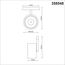 NOVOTECH 358548 SHINO NT21 074 белый Трековый светильник для низковольного шинопровода IP20 LED 4000K 12W 48V FLUM, изображение 2