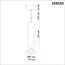 NOVOTECH 358530 SHINO NT21 083 черный Трековый светильник для низковольного шинопровода, длина провода 1м IP20 LED 4000K 15W 48V KIT, изображение 2
