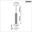 NOVOTECH 358990 SHINO NT22 073 бронза светлая/черный Трековый светильник для низковольного шинопровода, провод 0,8м IP20 LED 4000K 20W 48V FLUM, изображение 2