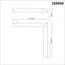 NOVOTECH 358608 SHINO NT21 075 черный Трековый светильник для низковольного шинопровода IP20 LED 4000K 24W 48V FLUM, изображение 2