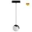 NOVOTECH 359260 SHINO NT23 052 черный Трековый светильник для низковольтного шинопровода IP20 LED 10W 48V 800Лм 3000К SMAL