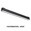 NOVOTECH 358518 SHINO NT21 082 черный Трековый светильник для низковольного шинопровода IP20 LED 4000K 24W 48V KIT, изображение 6