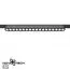 NOVOTECH 359244 SHINO NT23 047 черный Трековый светильник для низковольтного шинопровода IP20 LED 18W 48V 1710Лм 3000К SMAL, изображение 4