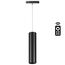NOVOTECH 358636 SHINO NT21 066 черный Трековый низковольтный Светильник диммируемый с ДУ, со сменой цв.температуры IP20 LED 3000~6500К 20W 48V FLUM