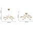 F-Promo 4253-12P, подвесная/потолочная люстра, D650xH320/1320, 12xLEDx3W, 3060LM, 4000K, included, изображение 3