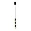 F-Promo 4601-1P, подвес, D70xH500/1200, 6xLEDx2W, 1080LM, 3000K, included