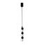 F-Promo 4601-1P, подвес, D70xH500/1200, 6xLEDx2W, 1080LM, 3000K, included, изображение 2