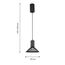F-Promo 4623-1P, подвес, D180xH350/1500, 1xLEDx6W, 660LM, 3000K, included, изображение 3