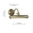 Favourite 1155-1W, настенный светильник, D240xW245xH115, 1xE14x40W, included, изображение 2