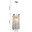 Favourite 1156-1P, подвес, D280xH420/1420, 1xE14x40W, excluded, изображение 3