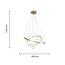 F-Promo 4185-6P, подвесная люстра, D600xH150/1200, 4xG9LEDx10W, excluded + LEDx70W + LEDx20W, 4725LM, 3000-6000K, included, remote control, изображение 3