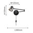 F-Promo 4224-1W, настенный светильник, D580xW120xH130, 1xGU10x35W, excluded, switch, изображение 2