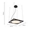 Favourite 4637-1P, подвес, L460xW460xH500/1500, LEDx30W, 2625LM, 4000K, IP20, included, изображение 2