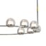 Favourite 4291-12P, подвесная люстра, D820xH1500/1575, 12xLEDx7.2W, 7000LM, 4000K, included, изображение 3