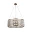 F-Promo 4483-6P, подвесная люстра, D600xH220/1200, 6xE14x60W, excluded, изображение 2