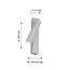 Favourite 2229-1W, настенный светильник, L260xW45xH100/265, 1xLEDx7W, 560LM, 4000K, included, switch, изображение 3