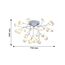F-Promo 2479-9U, потолочный светильник, D750xH440, 27xG4LEDx3W, 4423LM, 3000K, included, изображение 3