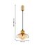 F-Promo 4350-1P, подвес, D230xH385/1885, 1xG9LEDx5W, excluded, изображение 2