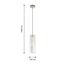 Favourite 4626-1P, подвес, D150xH500/1500, LEDx20W, 1360LM, 4000K, included, изображение 3