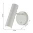 Favourite 2108-1W, настенный светильник, D165xW120xH200, 1xLEDx5W, 400LM, 3000K, included, switch, изображение 3