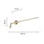 F-Promo 4166-2W, настенный светильник, D100xW80xH650, LEDx8W + 1xLEDx3W, 578LM, 4000K, included, switch, изображение 3