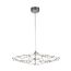 Favourite 4305-6P, подвесная люстра, D585xH190/2190, LEDx23W, 5300LM, 3000K/4500K/6000K, included, remote control, изображение 2