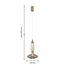 Favourite 4239-1P, подвес, D230xH540/1800, LEDx12W, 1040LM, 4000K, included, изображение 2
