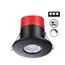 NOVOTECH 358638 SPOT NT21 273 черный Светильник встраиваемый светодиодный диммируемый, смена цв. температуры IP65 LED 3000К\4000К\5000К 8W 220V REGEN