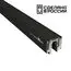 NOVOTECH 135129 NT21 058 черный Шинопровод для монтажа в натяжной потолок 2м 48V FLUM