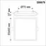 NOVOTECH 358679 SPOT NT21 332 белый Светильник встраиваемый влагозащищенный IP54 LED 4000K 8W 100-240V PANDORA, изображение 2