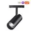 NOVOTECH 359498 SHINO NT24 000 черный Трековый низковольт. Светильник диммир. со сменой цв.температуры, пульт ДУ/Tuya Smart Life IP20 LED 20W 48V 3000-6500K FLUM