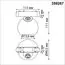 NOVOTECH 359267 SHINO NT23 053 белый Трековый светильник для низковольтного шинопровода IP20 LED 12W 48V 960Лм 3000К SMAL, изображение 2