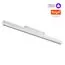 NOVOTECH 359485 SHINO NT24 000 белый Трековый низковольт. Светильник диммир. со сменой цв.температуры, пульт ДУ/Tuya Smart Life IP20 LED 24W 48V 3000-6500K FLUM