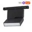 NOVOTECH 359492 SHINO NT24 000 черный Трековый низковольт. Светильник диммир. со сменой цв.температуры, пульт ДУ/Tuya Smart Life IP20 LED 10W 48V 3000-6500K FLUM
