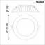 NOVOTECH 358805 SPOT NT21 292 белый Светильник встраиваемый светодиодный IP20 LED 8W 560Лм 3000K 100-240V GESSO, изображение 2