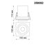 NOVOTECH 358082 SPOT NT19 281 белый/черный Встраиваемый светильник IP20 LED 3000К 12W 220V LANZA, изображение 2