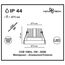 NOVOTECH 357909 SPOT NT19 287 золото Светильник встраиваемый IP44 LED 3000К 10W 100-265V METIS, изображение 2